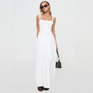 Princess Polly White Maxi Dress
